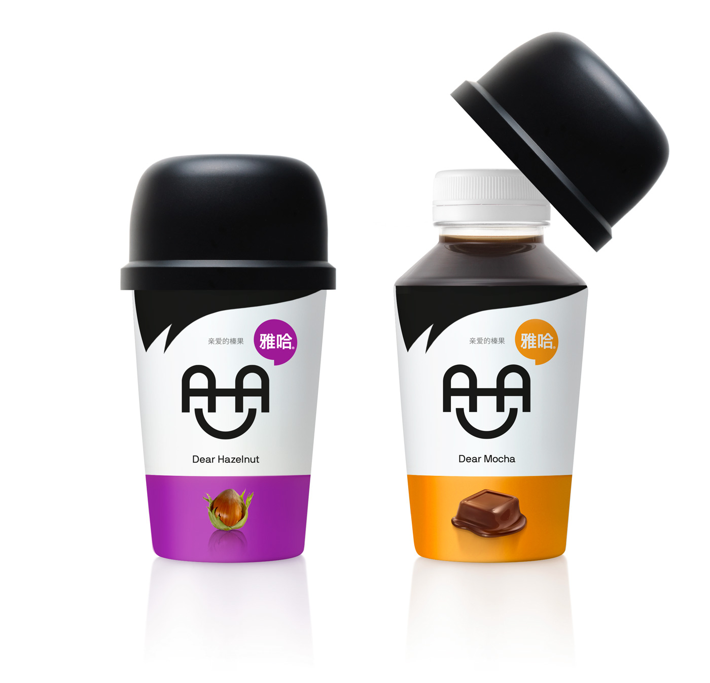 冷咖啡飲料包裝設計欣賞_飲料包裝設計