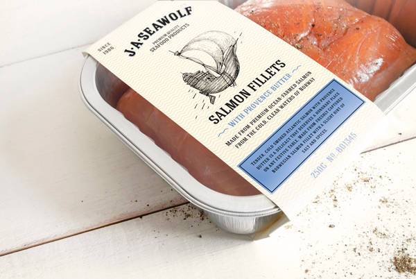 國外海鮮包裝設計 國外海鮮包裝設計