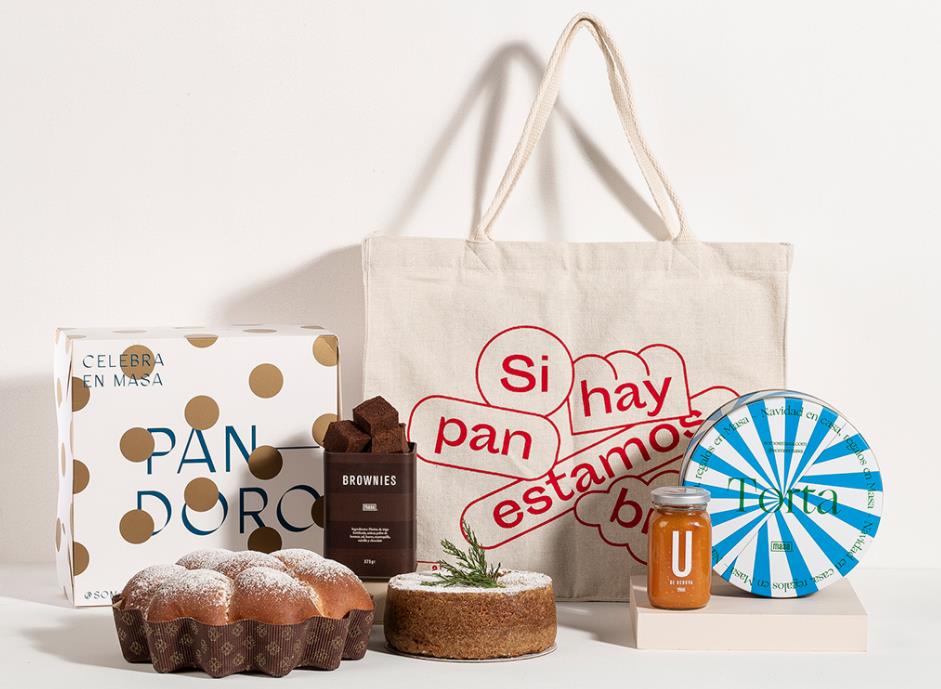 圣誕節Masa面包店包裝設計 圣誕節Masa面包店包裝設計