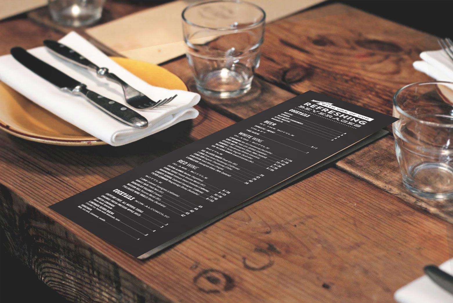 一家鄉村健康餐廳設計