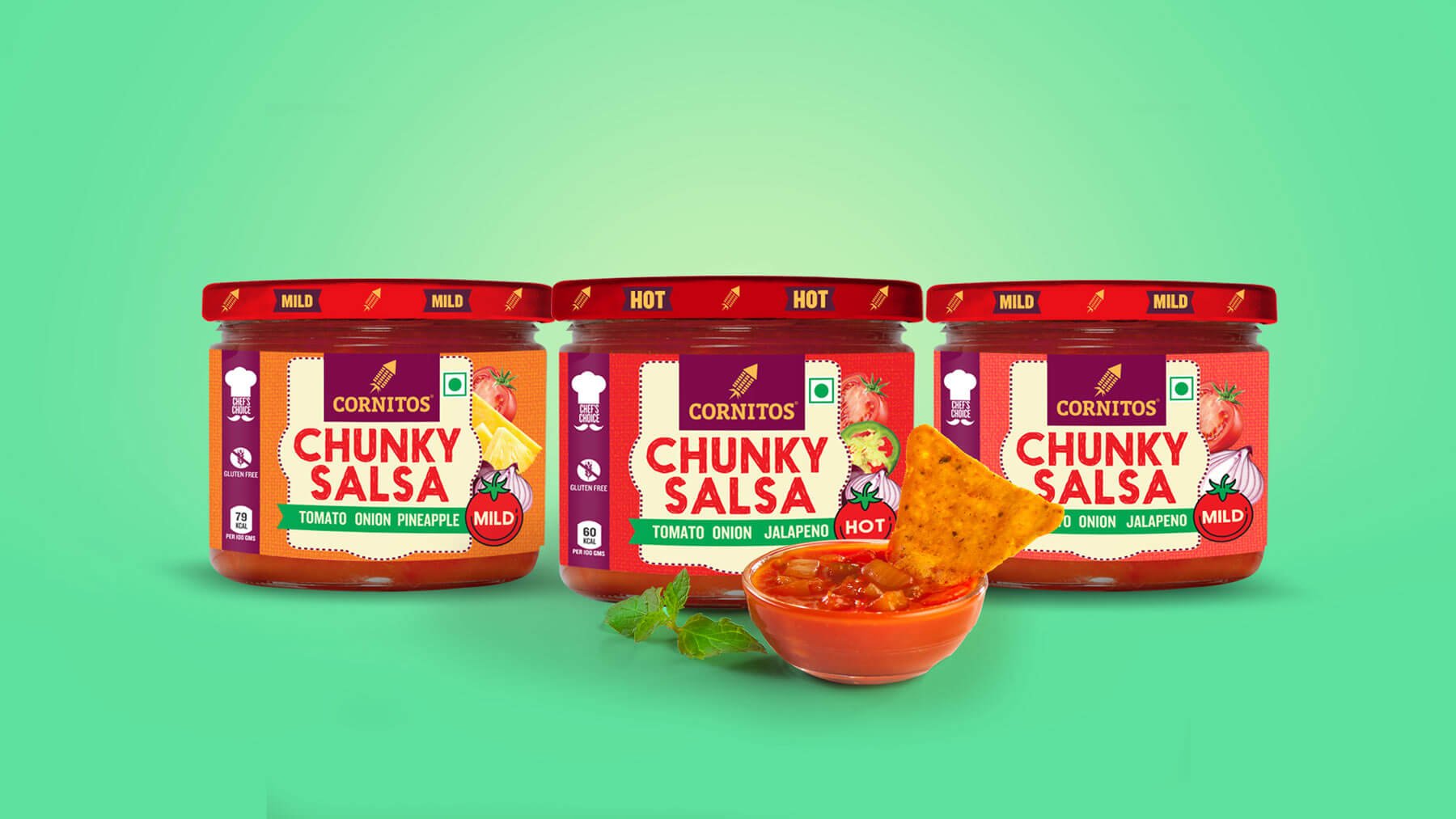 玉米片包裝設計