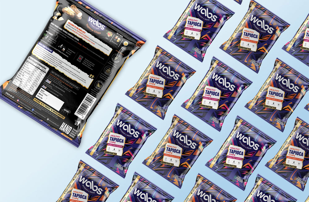 木薯片包裝設計