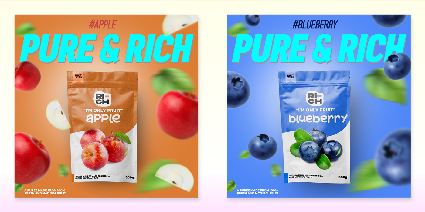 果泥包裝設計組合