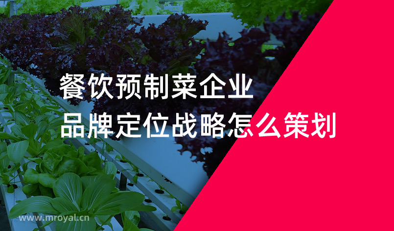 餐飲預制菜企業品牌定位戰略怎么策劃
