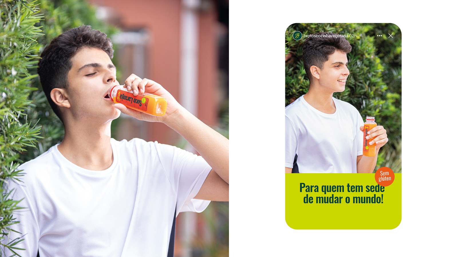 素食果汁包裝設計